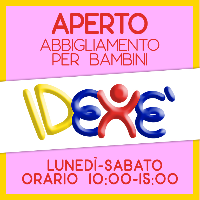 Idexe' è aperto